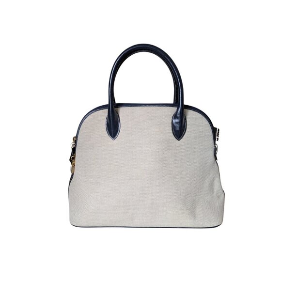 Mädler German Canvas Crossbody Purse with Leather Trim Vintage Classic Bag - Picture 1 of 8